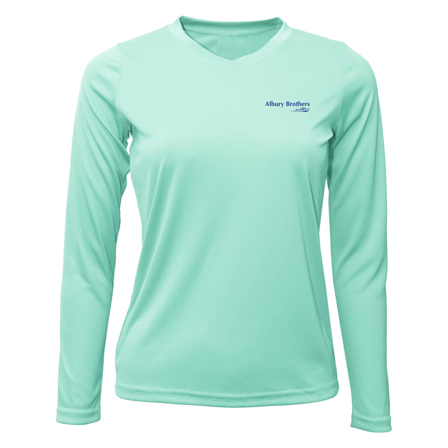 Albury Womens Dri-Fit Boat Shirts - Long Sleeve