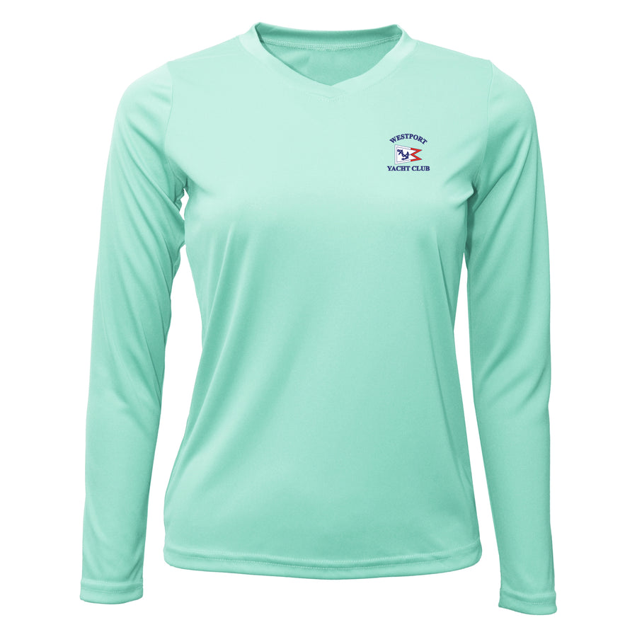 WPYC Womens Dri-Fit Boat Shirts - Long Sleeve