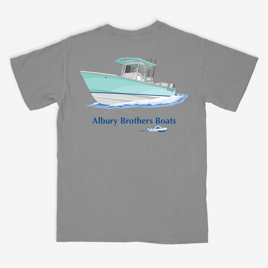 Albury Boat T-Shirts - With Front Pocket