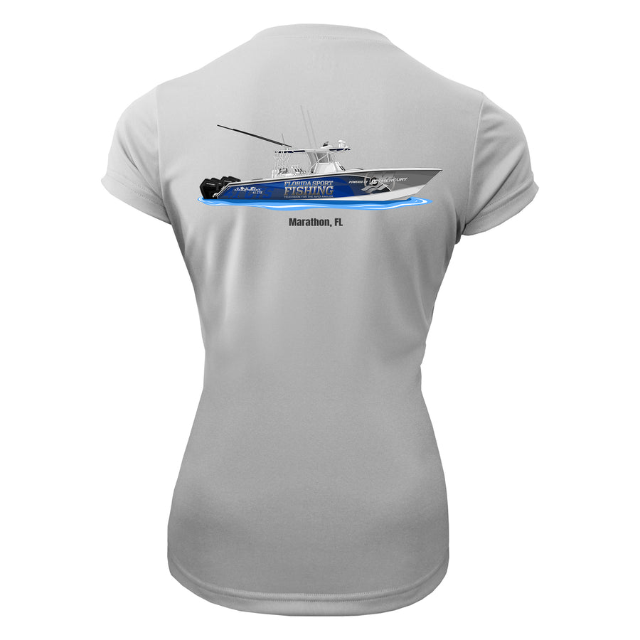 FSFTV Womens Dri-Fit Boat Shirts - Short Sleeve