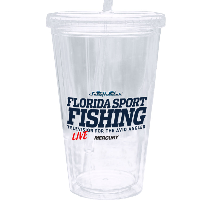 FSFTV Acrylic Tumbler with Straw