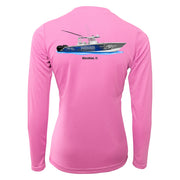 FSFTV Womens Dri-Fit Boat Shirts - Long Sleeve