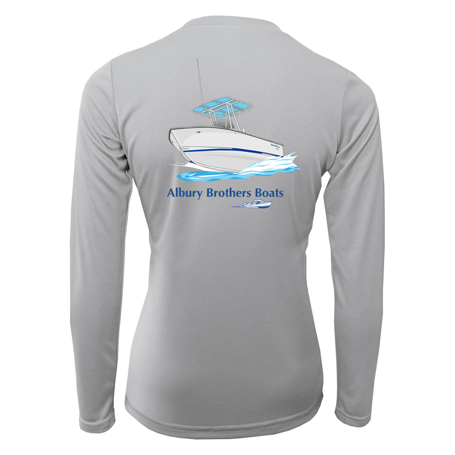 Albury Womens Dri-Fit Boat Shirts - Long Sleeve