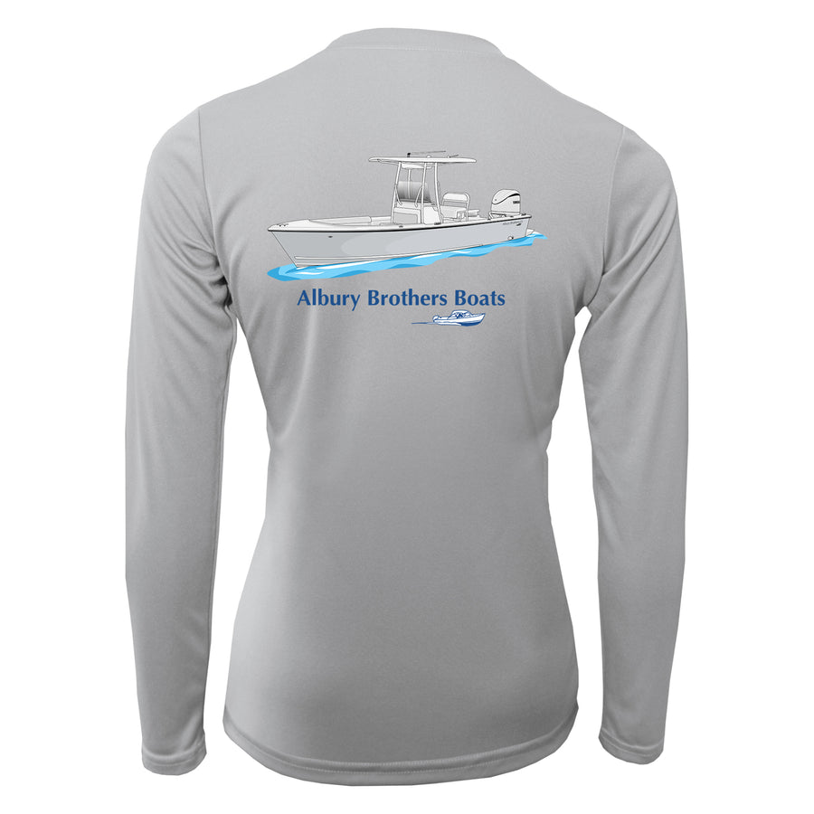 Albury Womens Dri-Fit Boat Shirts - Long Sleeve