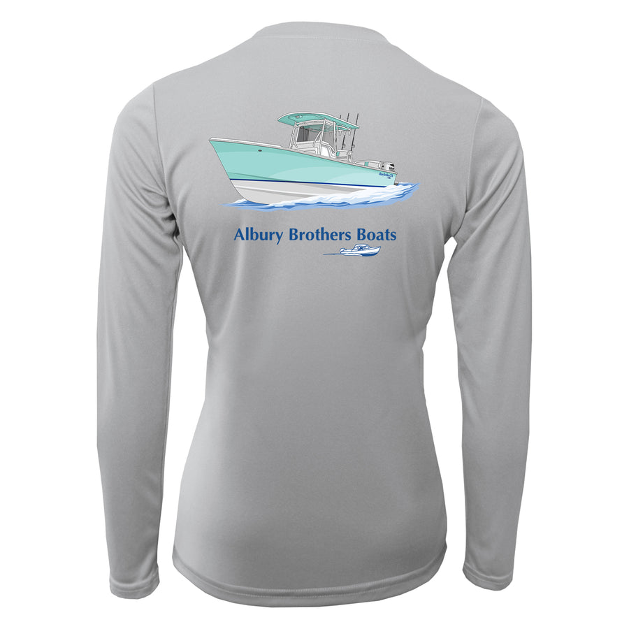 Albury Womens Dri-Fit Boat Shirts - Long Sleeve