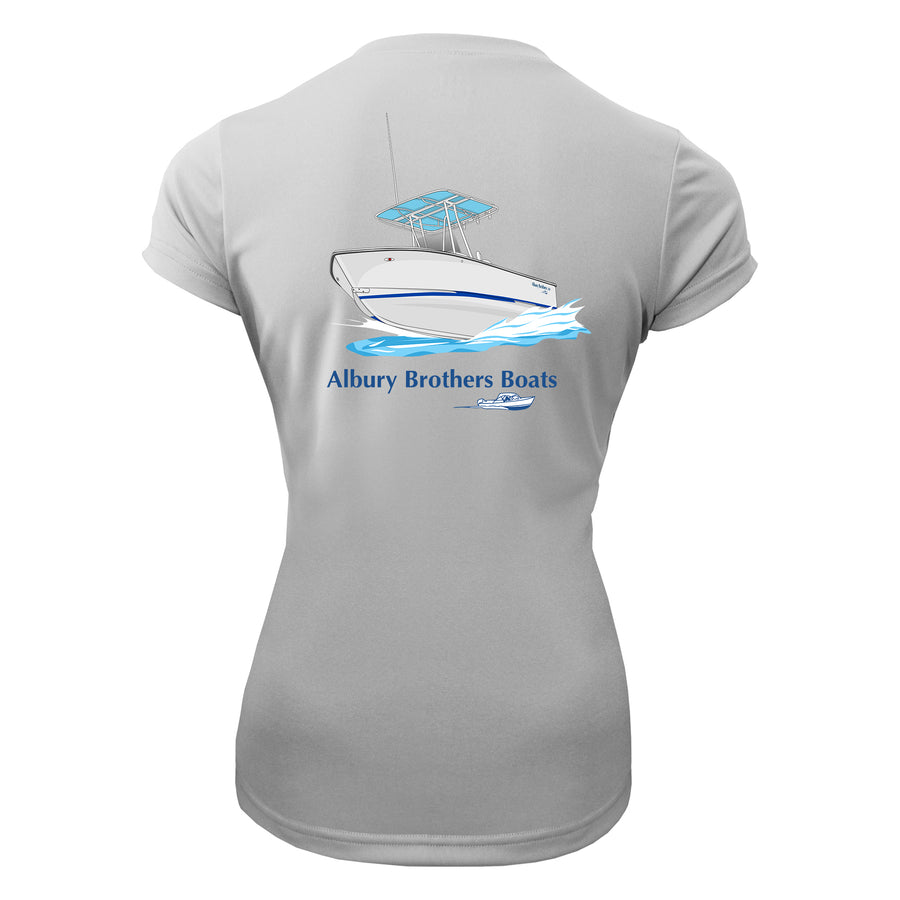 Albury Womens Dri-Fit Boat Shirts - Short Sleeve