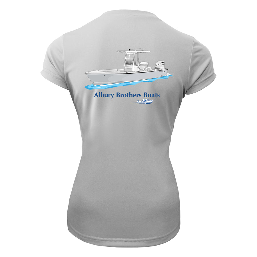 Albury Womens Dri-Fit Boat Shirts - Short Sleeve