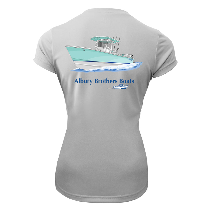Albury Womens Dri-Fit Boat Shirts - Short Sleeve