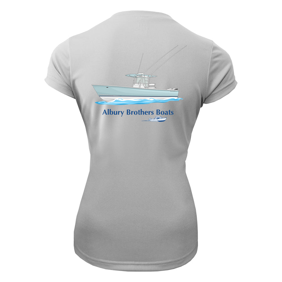 Albury Womens Dri-Fit Boat Shirts - Short Sleeve