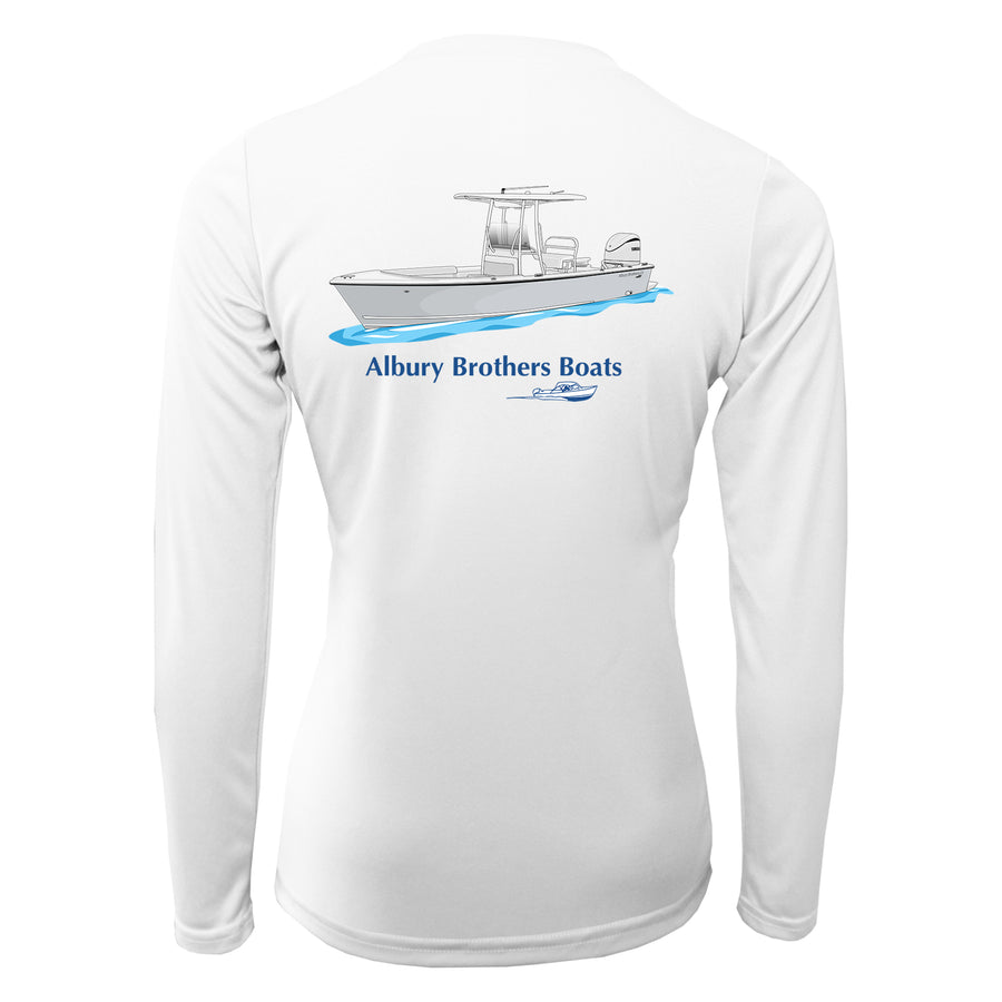 Albury Womens Dri-Fit Boat Shirts - Long Sleeve