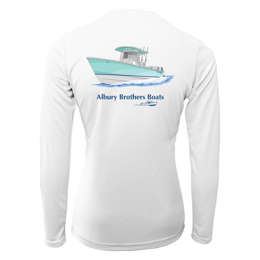 Albury Womens Dri-Fit Boat Shirts - Long Sleeve