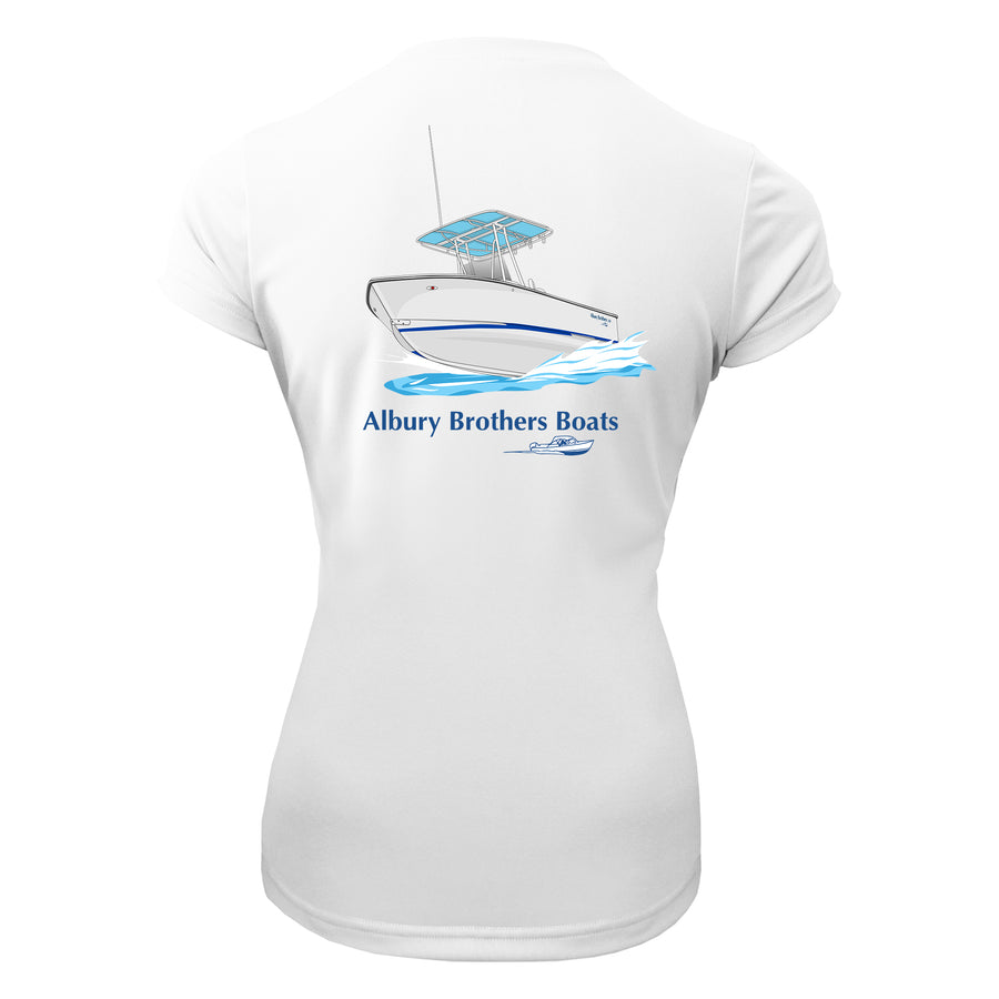 Albury Womens Dri-Fit Boat Shirts - Short Sleeve