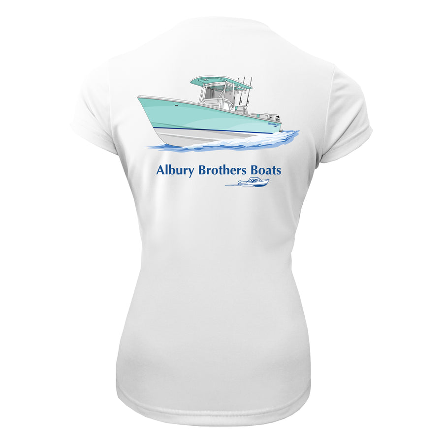 Albury Womens Dri-Fit Boat Shirts - Short Sleeve