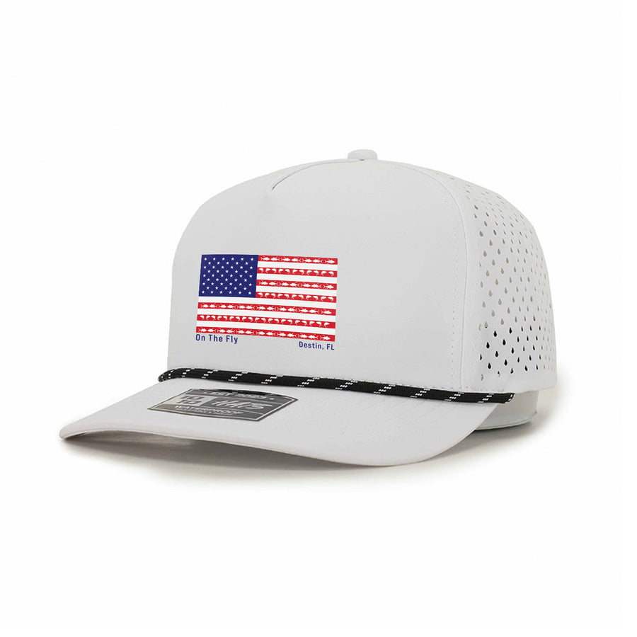 Custom Freedom 5 Panel Rope Hat