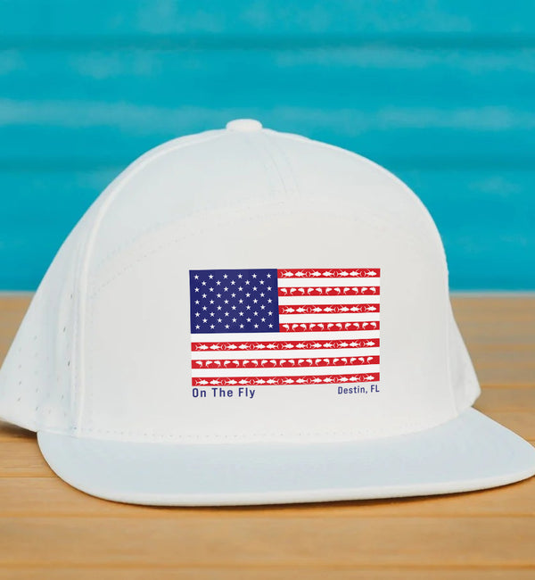 Custom Freedom Water Resistant Trucker Hat