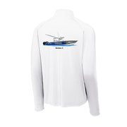 FSFTV Mens Quarter Zip Performance Pullover