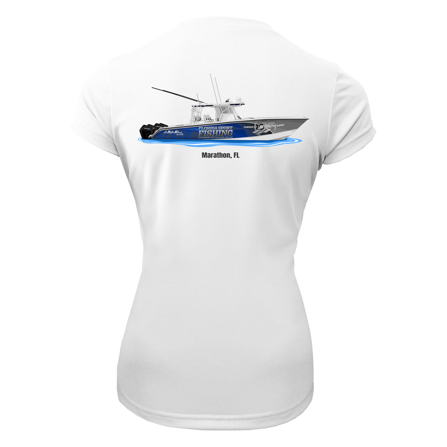 FSFTV Womens Dri-Fit Boat Shirts - Short Sleeve