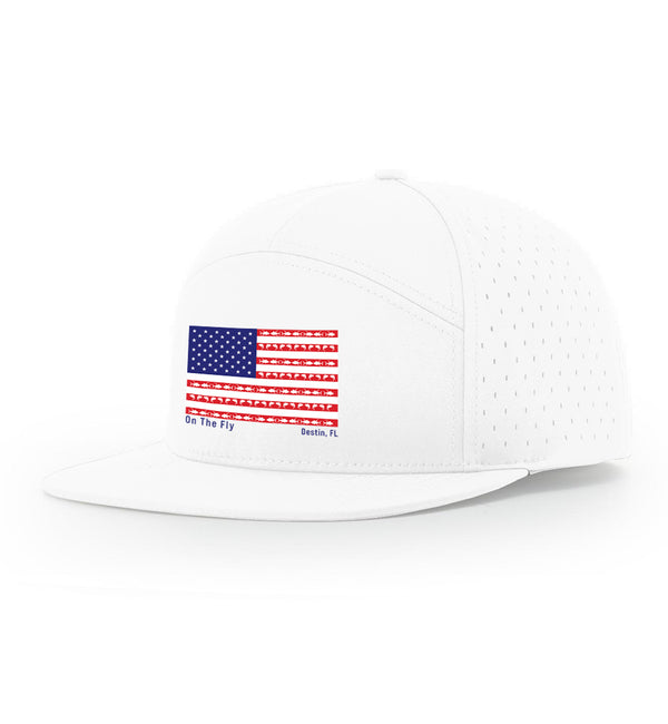 Custom Freedom Water Resistant Trucker Hat
