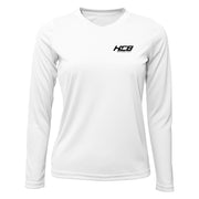 HCB Womens Dri-Fit Custom Boat Shirts - Long Sleeve