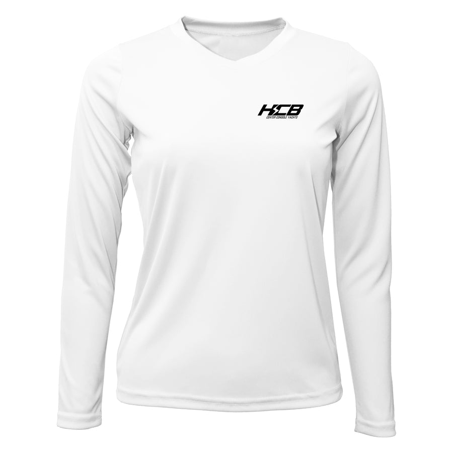 HCB Womens Dri-Fit Custom Boat Shirts - Long Sleeve