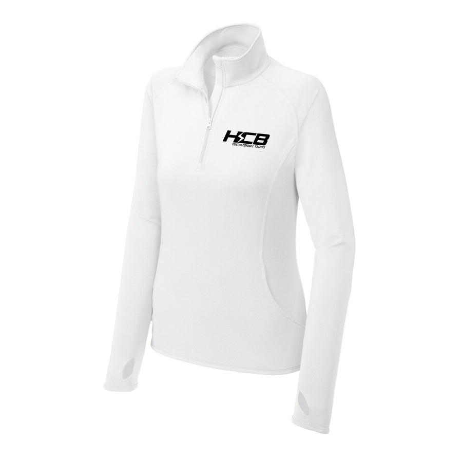 HCB Women's Custom Quarter Zip Performance Pullover