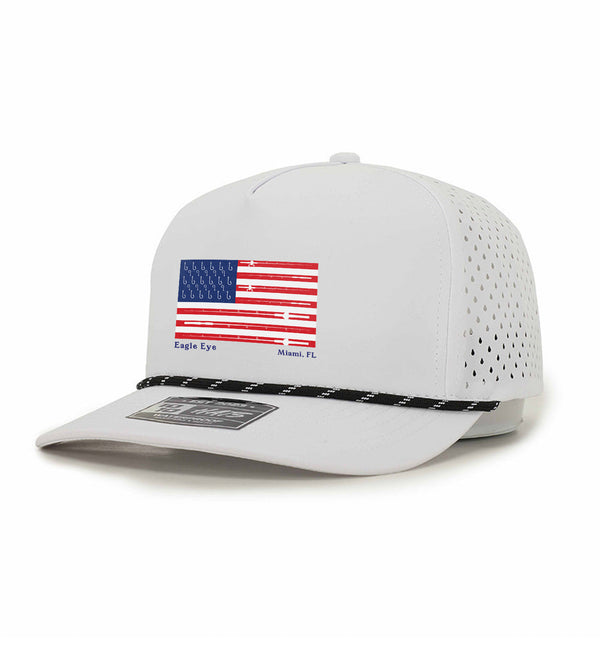 Custom American Cast 5 Panel Rope Hat